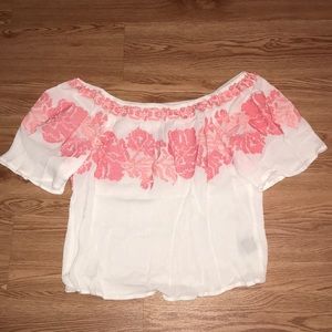 Off the shoulder top